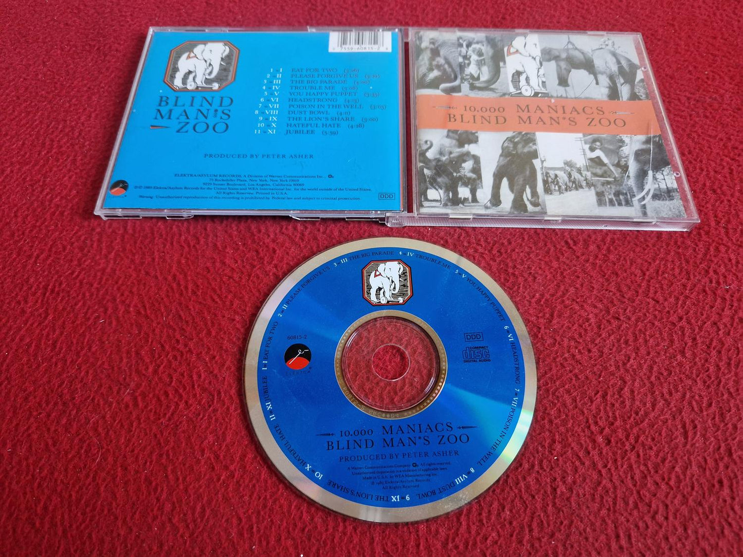 10000 MANIACS BLIND MAN'S ZOO CD