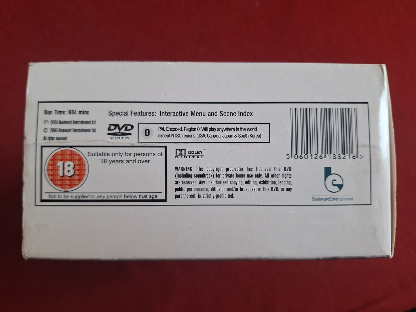 10 CRIME FEATURE FILMS - HARD TIME / THE LAST BET / DOGWATCH mfl BOX DVD