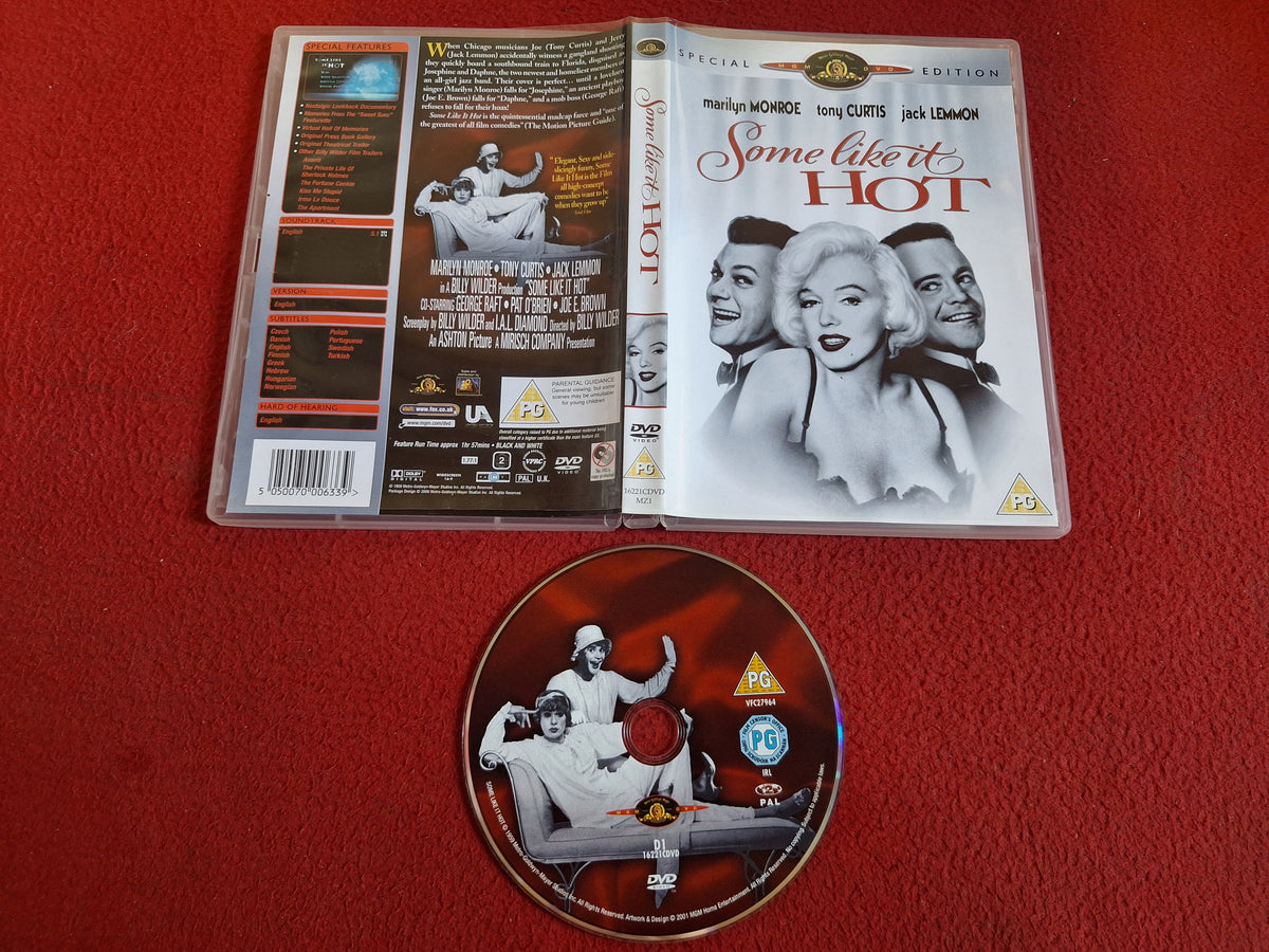 SOME LIKE IT HOT DVD