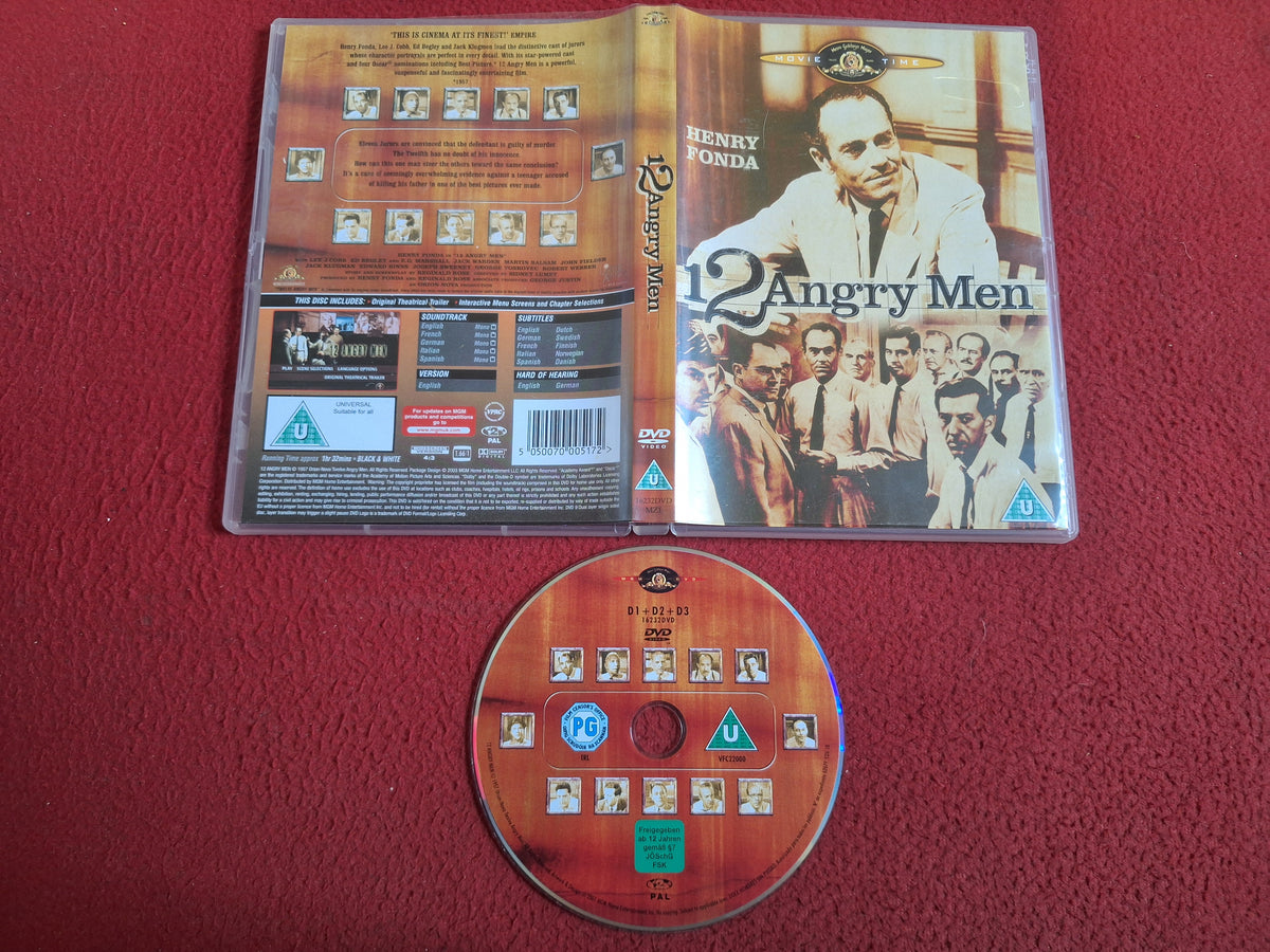 12 ANGRY MEN DVD