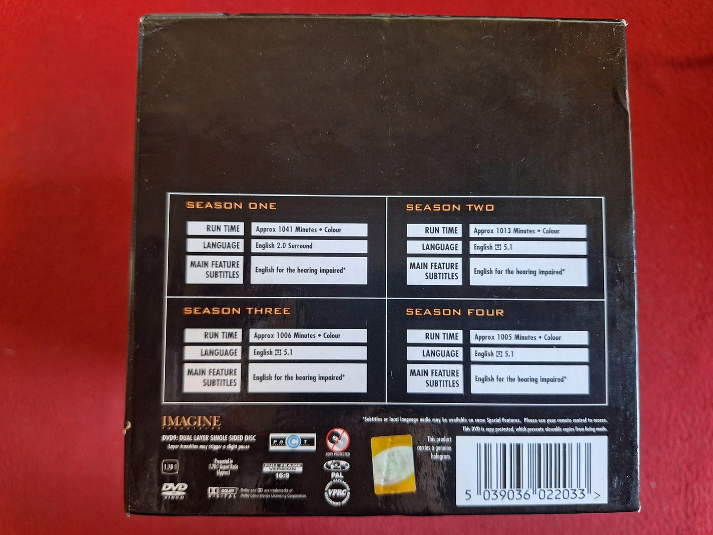 24 SEASON 1 - 4 BOX DVD
