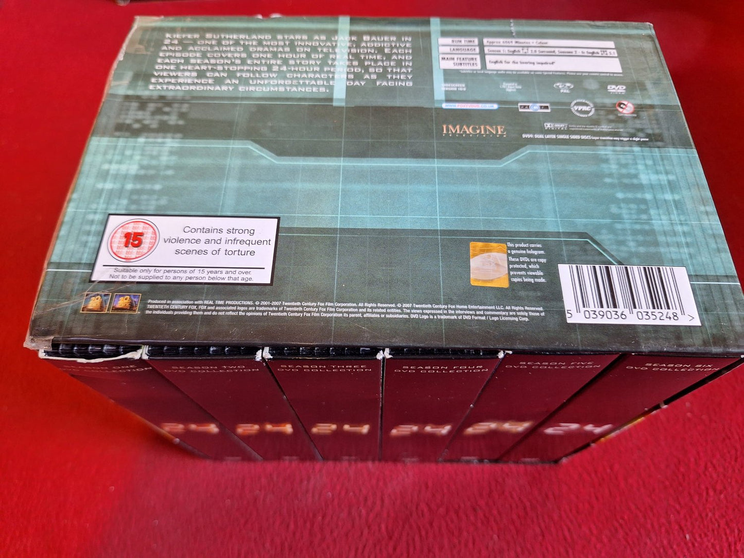 24 SEASONS 1 - 6 BOX DVD