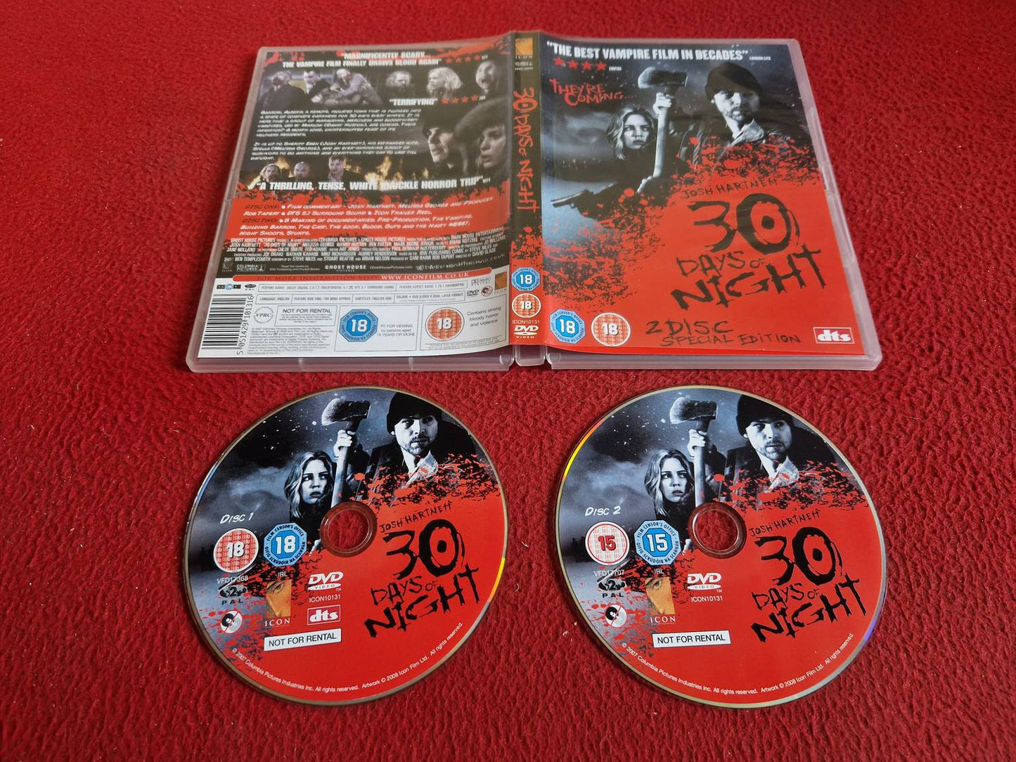 30 DAYS OF NIGHT DVD