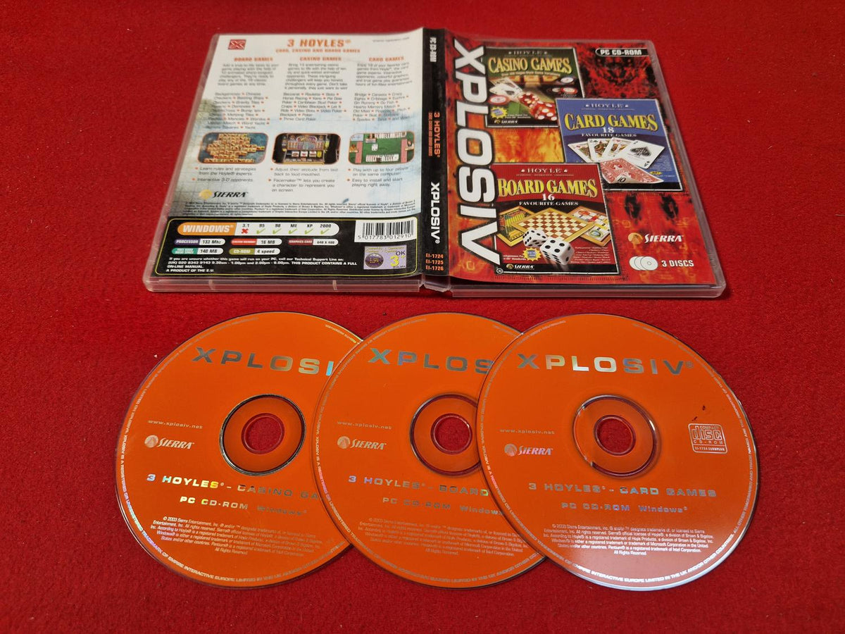 3 HOYLES CARD CASINO AND BOARD GAMES till PC