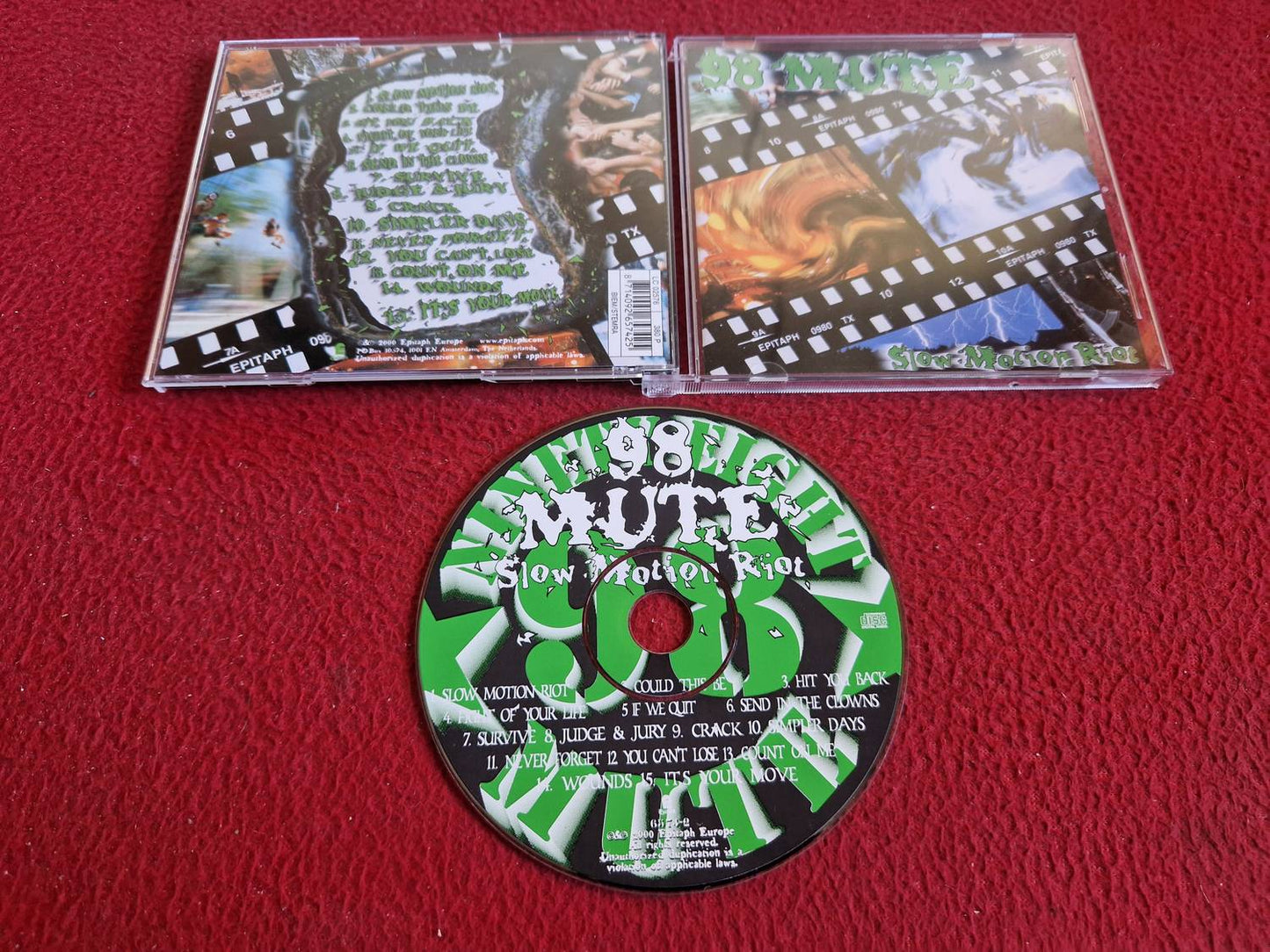 98 MUTE SLOW MOTION RIOT CD