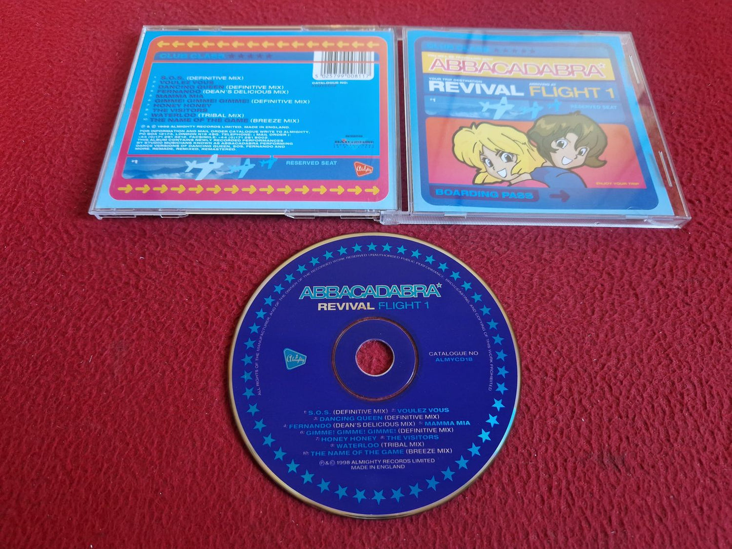 ABBACADABRA REVIVAL FLIGHT 1 CD