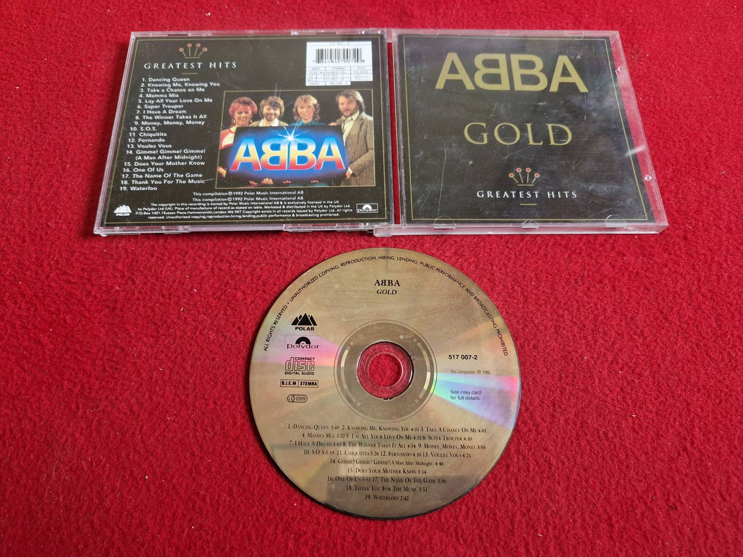 ABBA GOLD till CD