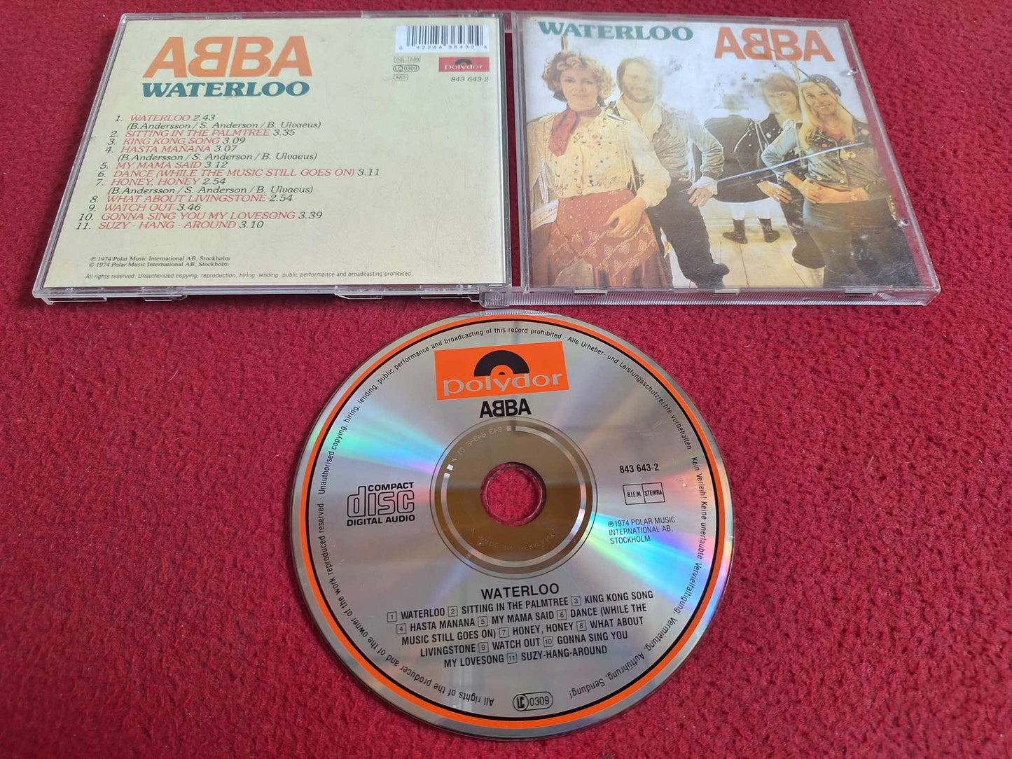 ABBA WATERLOO CD