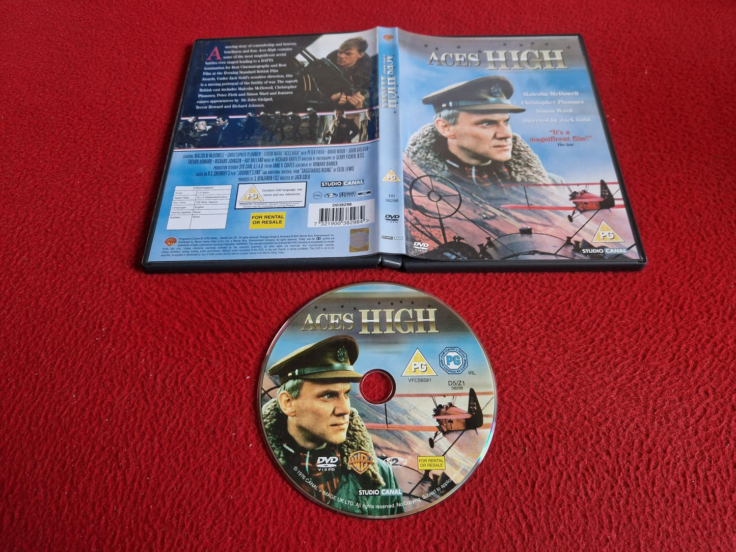 ACES HIGH DVD