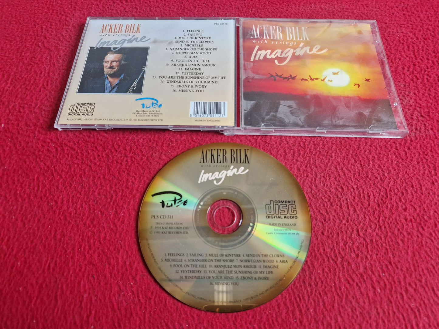ACKER BILK WITH STRINGS IMAGINE CD