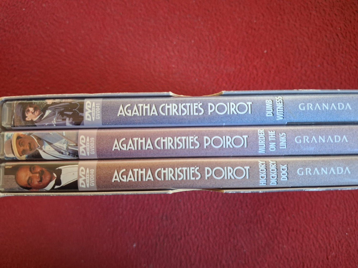 AGATHA CHRISTIE POIROT - HICKORY DICKORY DOCK mfl BOX DVD