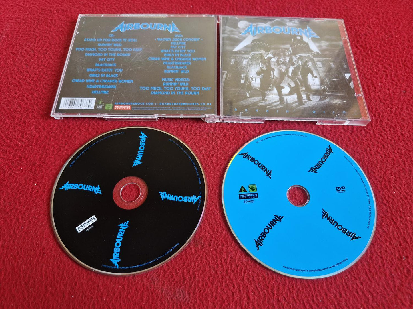 AIRBOURNE RUNNIN' WILD CD
