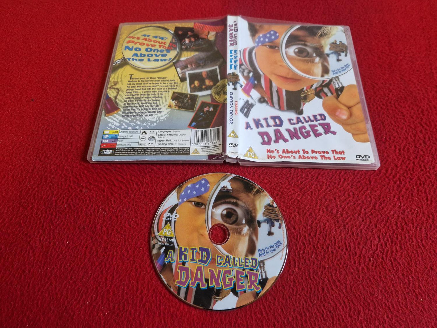 A KID CALLED DANGER DVD