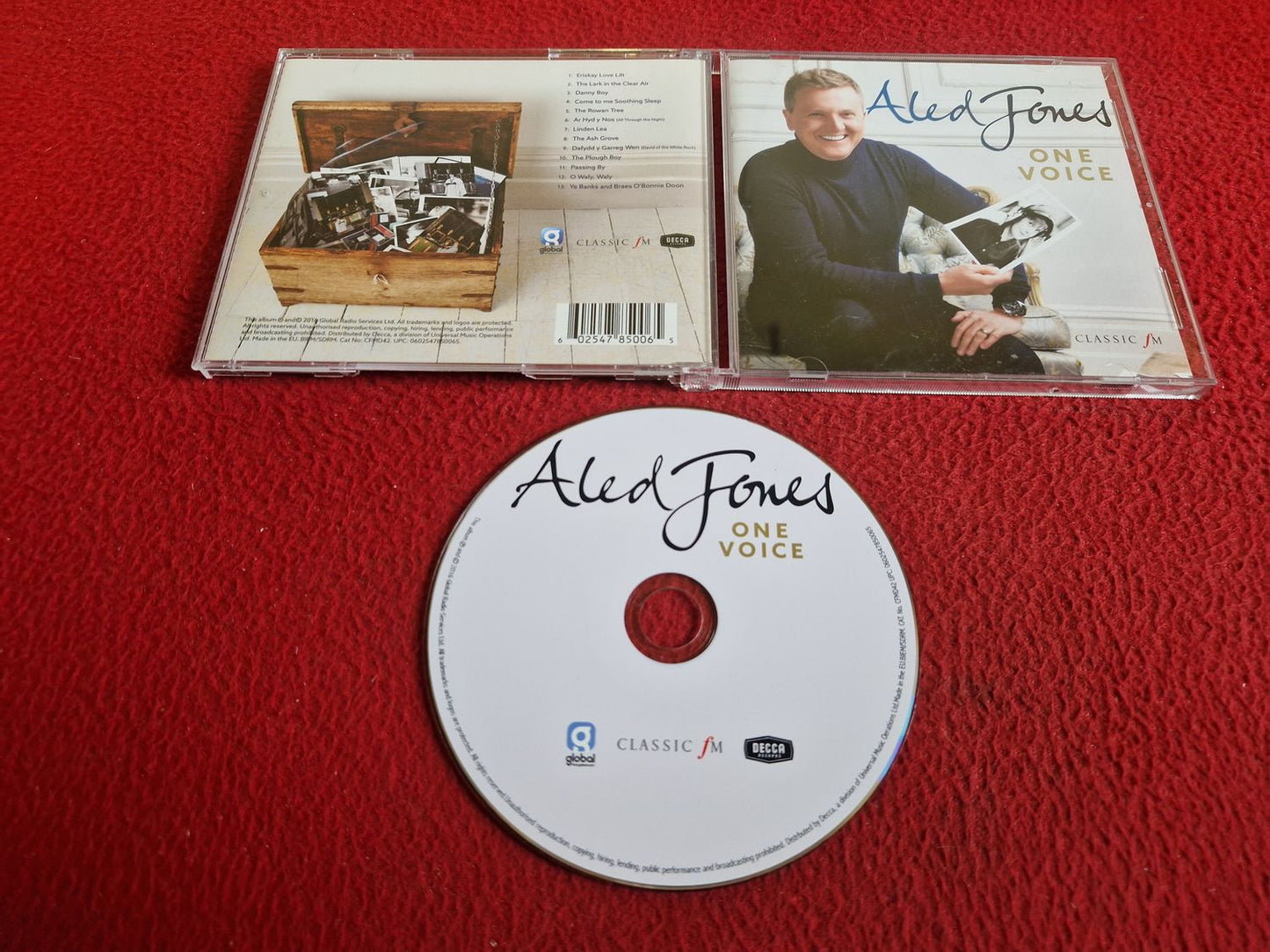 ALED JONES ONE VOICE CD