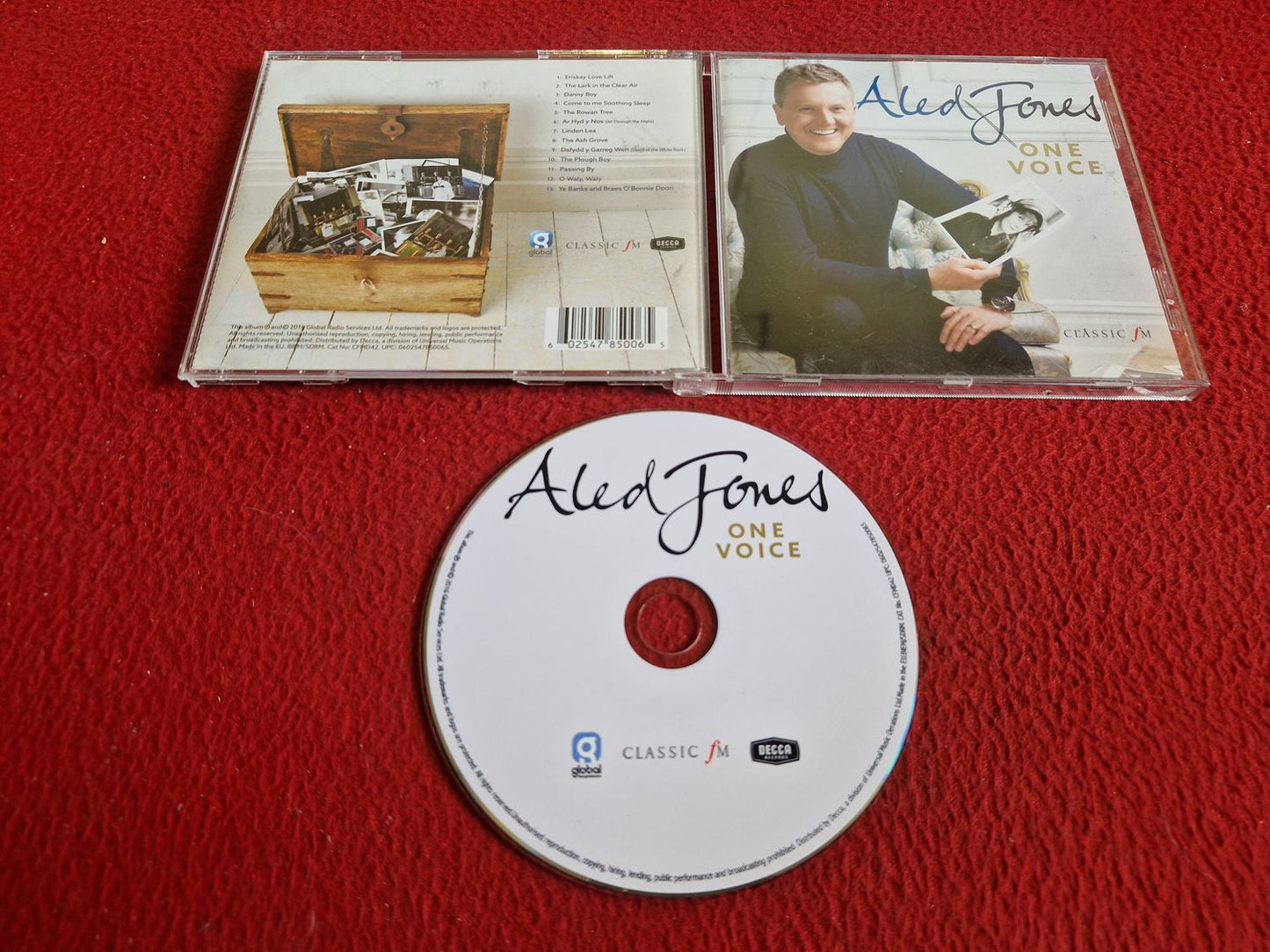 ALED JONES ONE VOICE CD