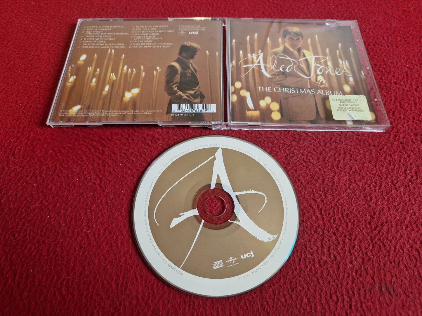 ALED JONES THE CHRISTMAS ALBUM CD