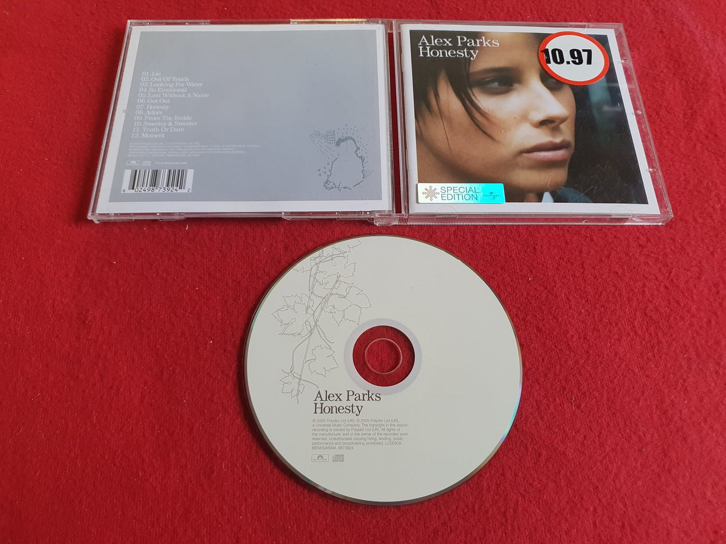 ALEX PARKS HONESTY till CD