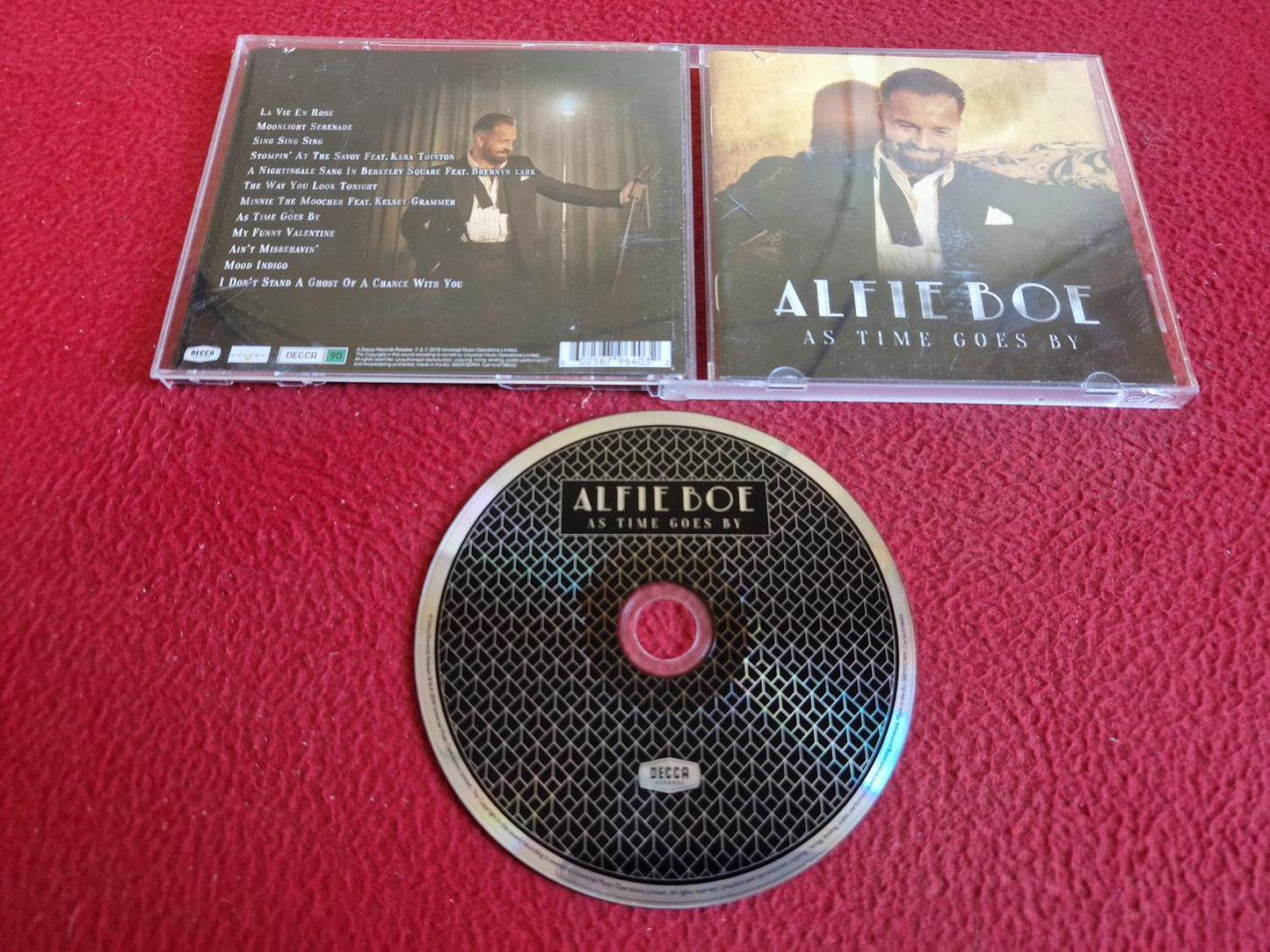ALFIE BOE AS TIME GOES BY CD