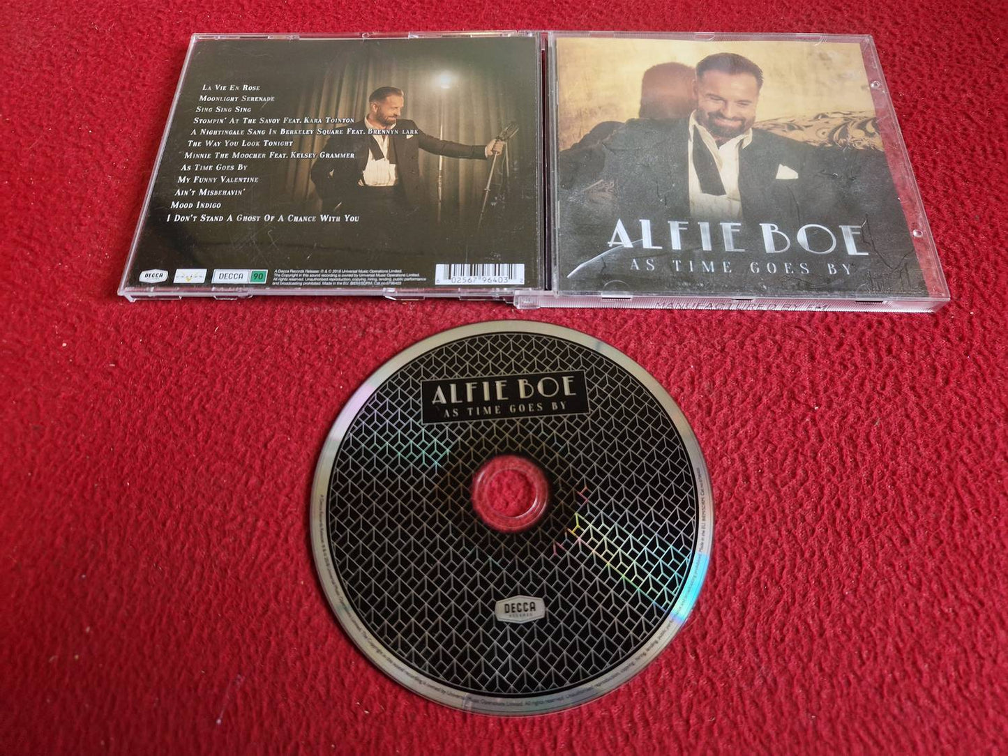 ALFIE BOE AS TIME GOES BY CD