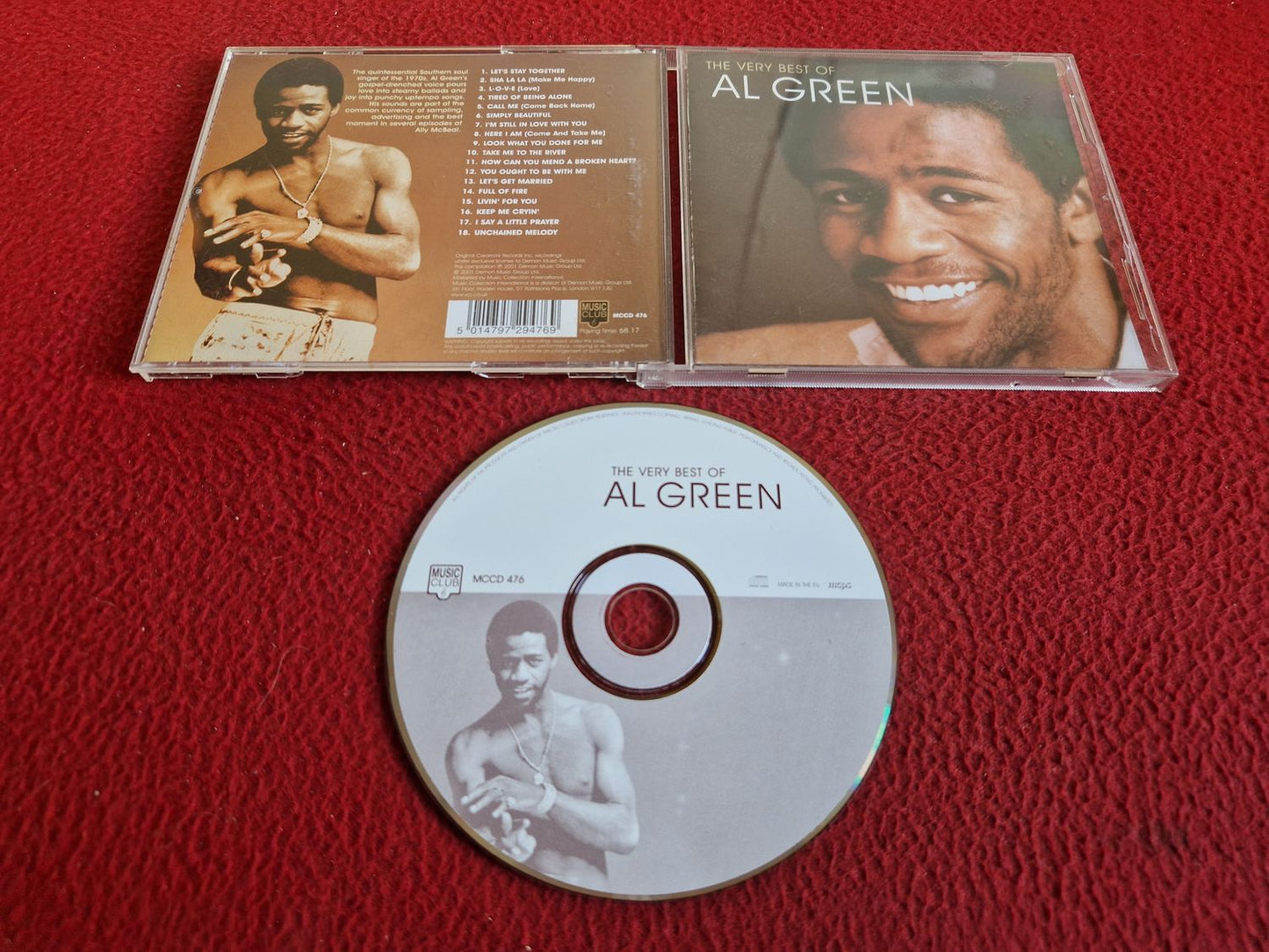 AL GREEN THE VERY BEST OF CD