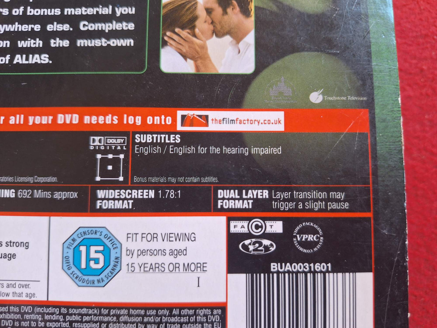 ALIAS SERIES 5 BOX DVD