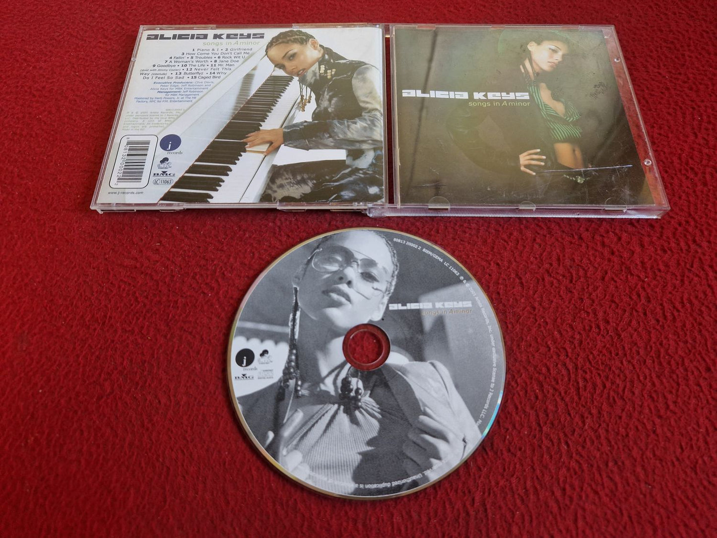 ALICIA KEYS SONGS IN A MINOR CD