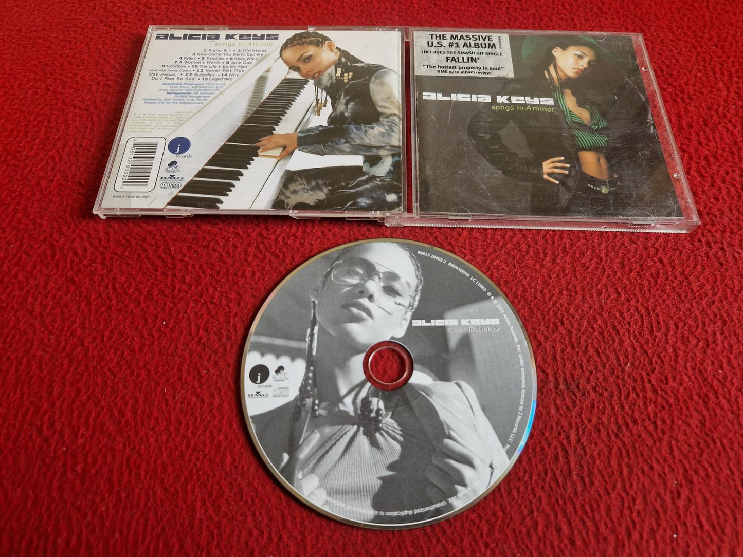 ALICIA KEYS SONGS IN A MINOR CD