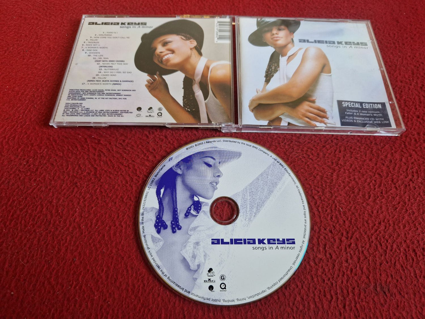 ALICIA KEYS SONGS IN A MINOR CD
