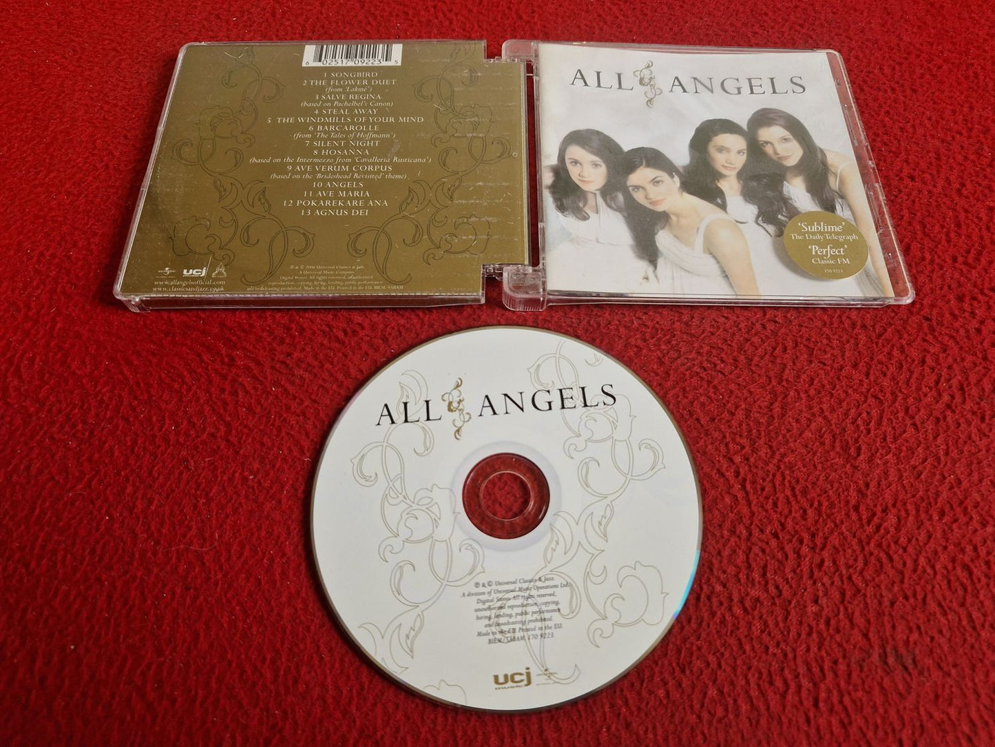 ALL ANGELS - ALL ANGELS CD