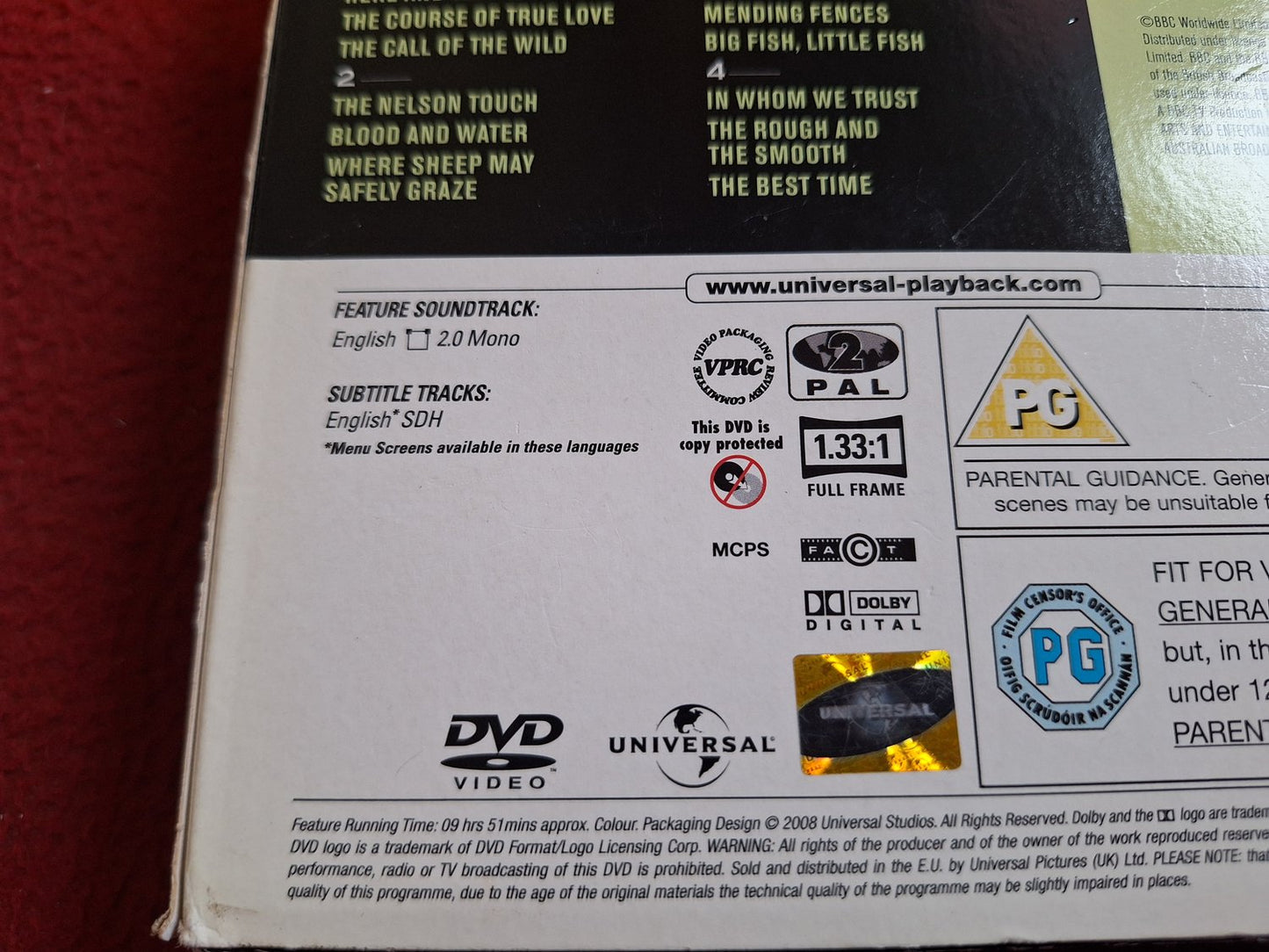 ALL CREATURES GREAT & SMALL SERIES 6 BOX DVD