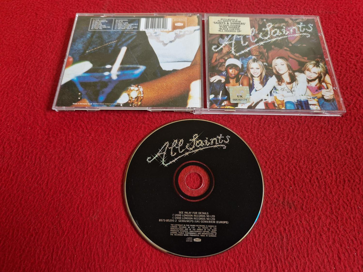 ALL SAINTS - SAINTS AND SINNERS CD