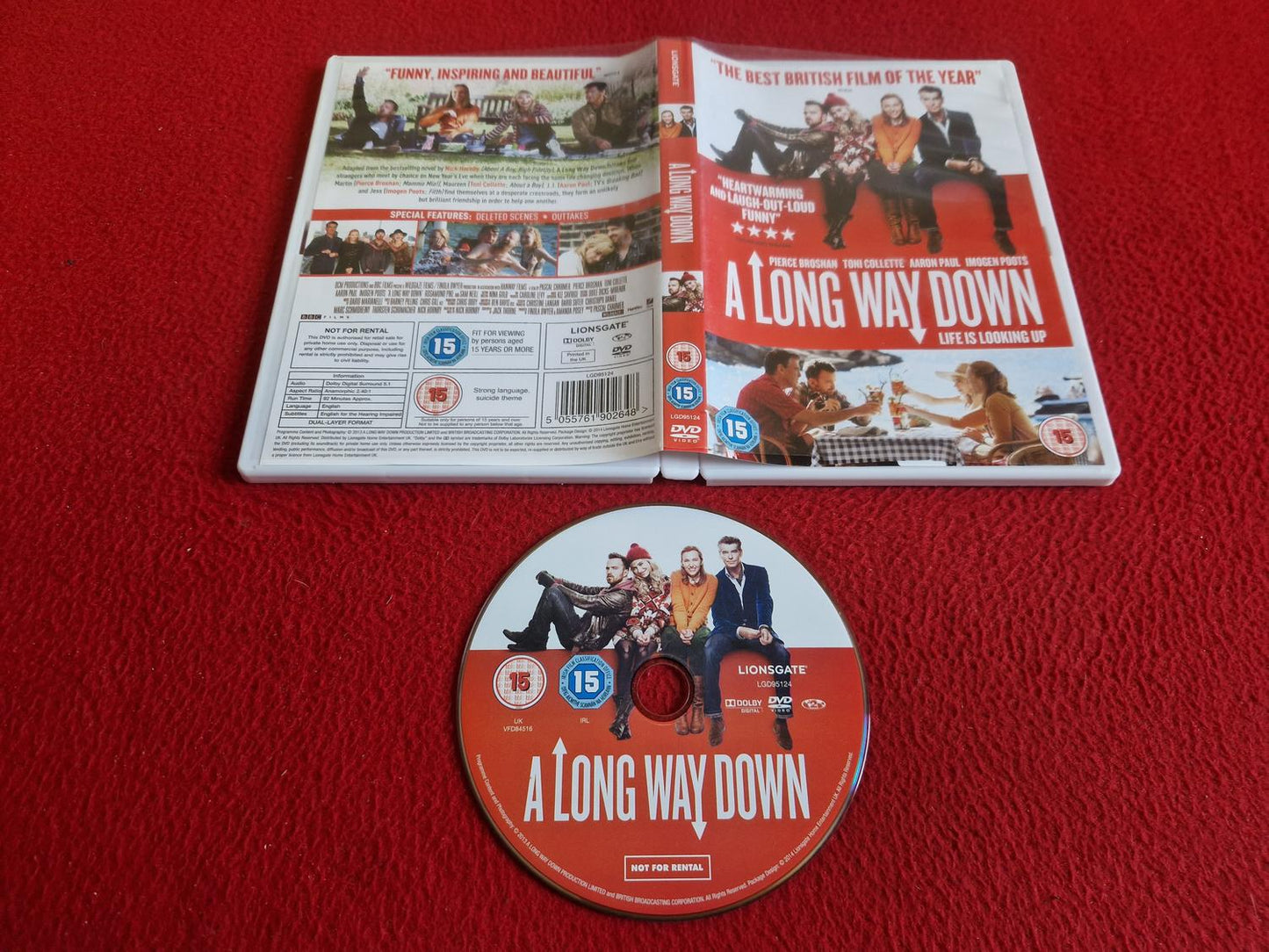 A LONG WAY DOWN DVD