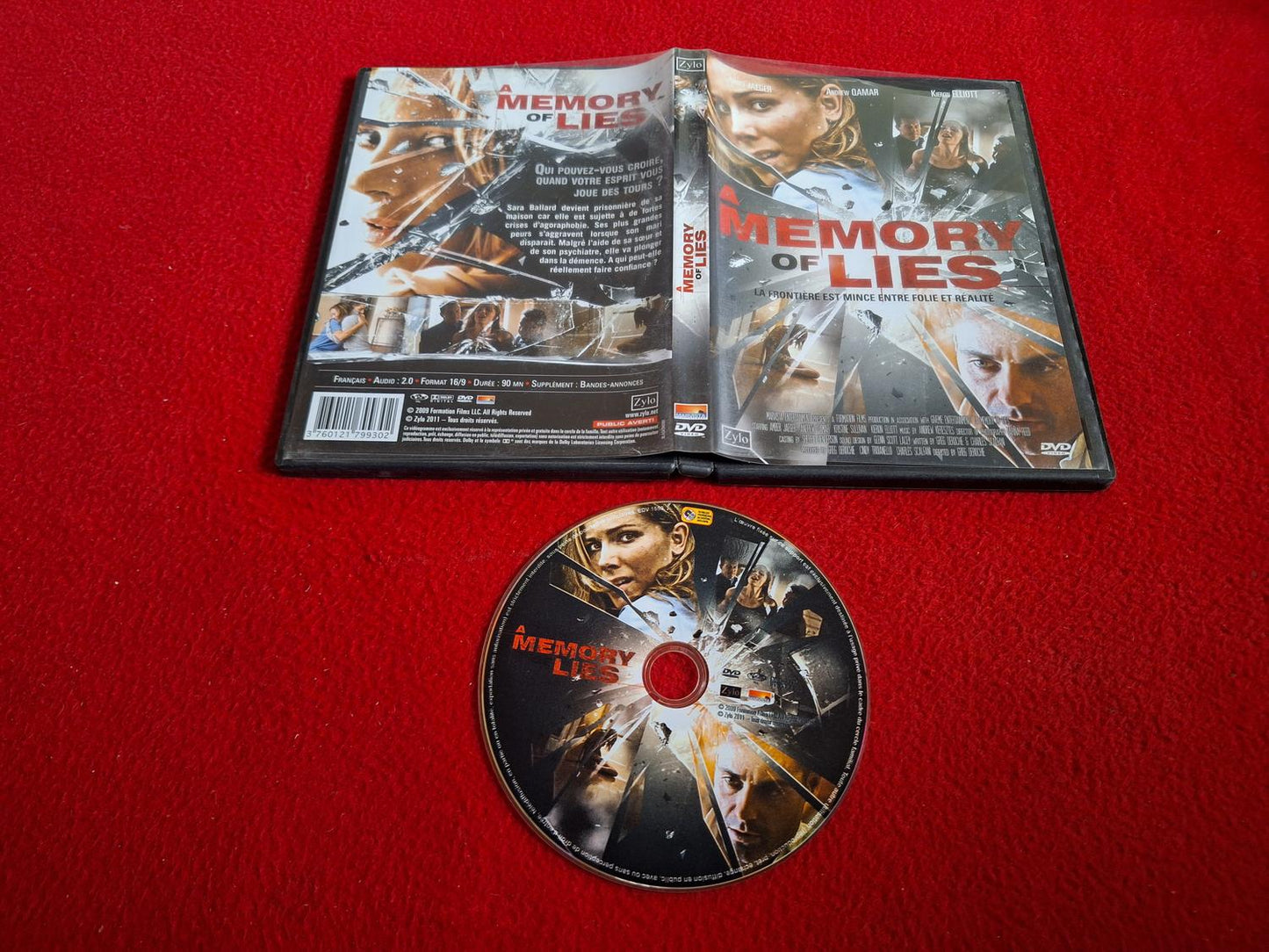 A MEMORY OF LIES DVD