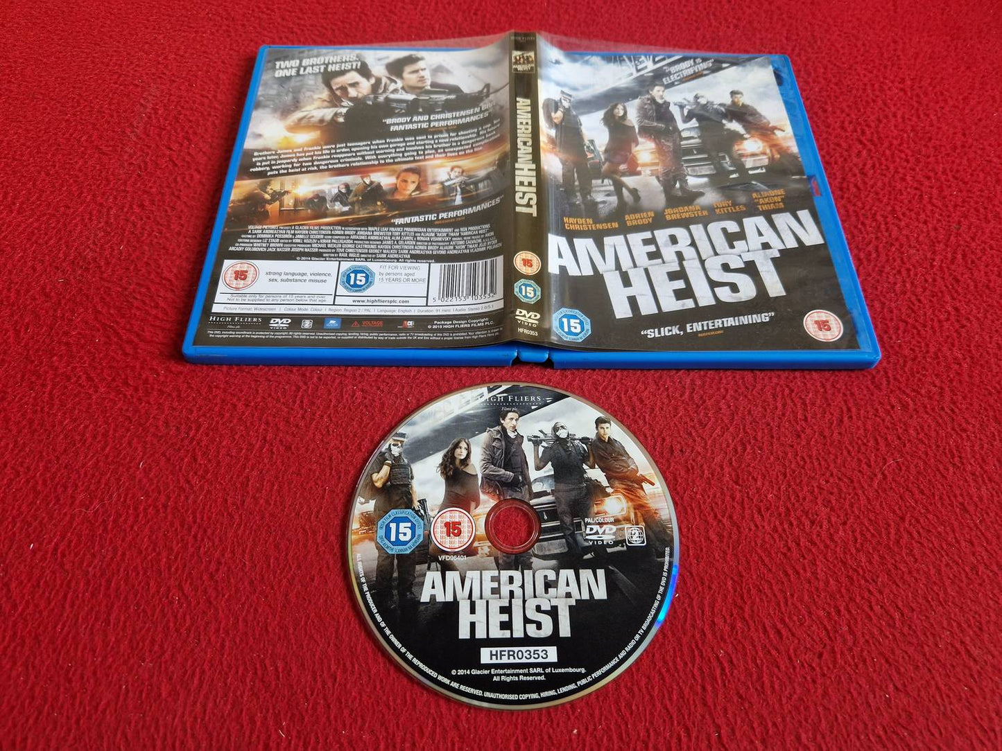 AMERICAN HEIST DVD