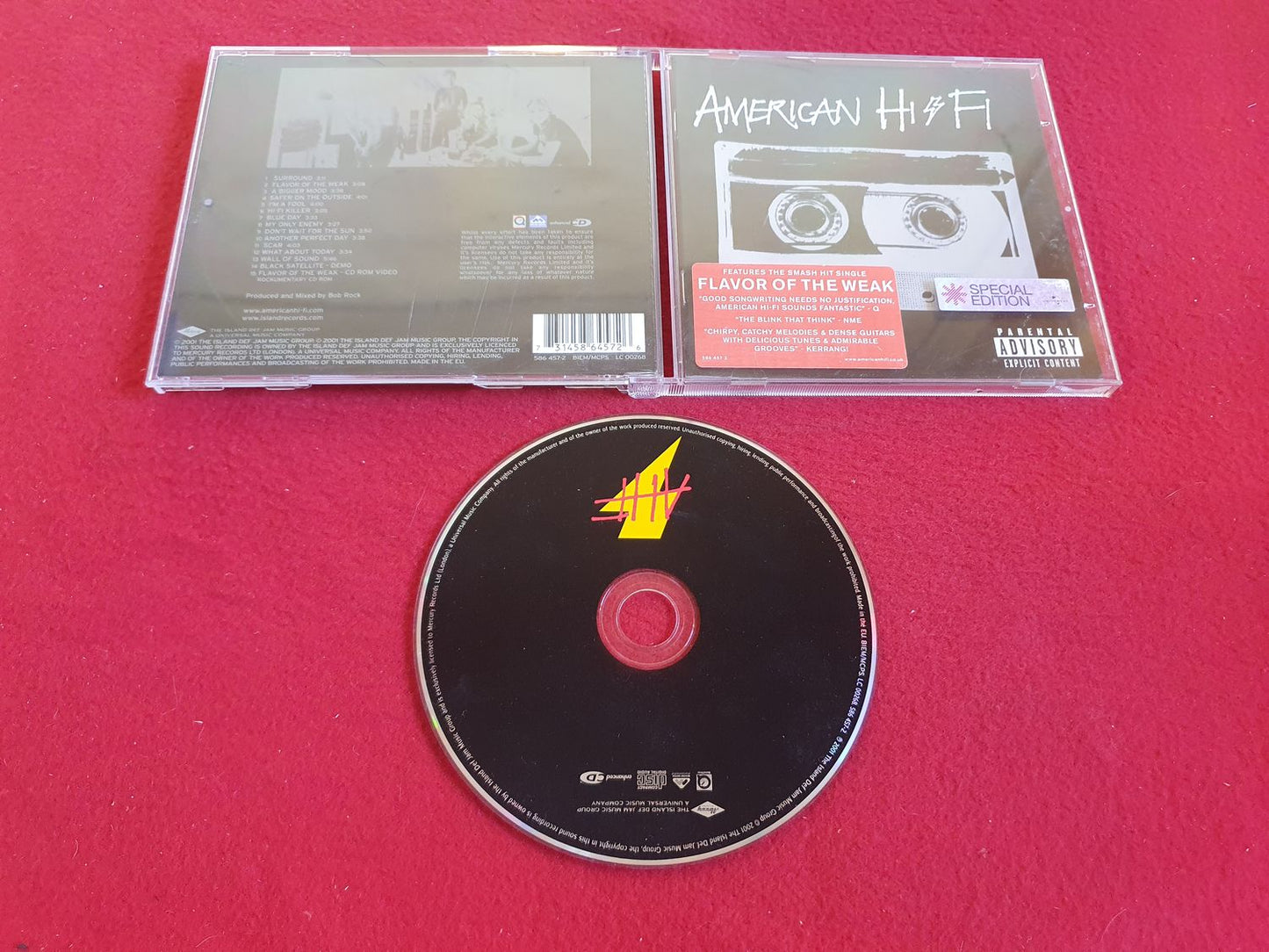 AMERICAN HI FI - AMERICAN HI FI till CD