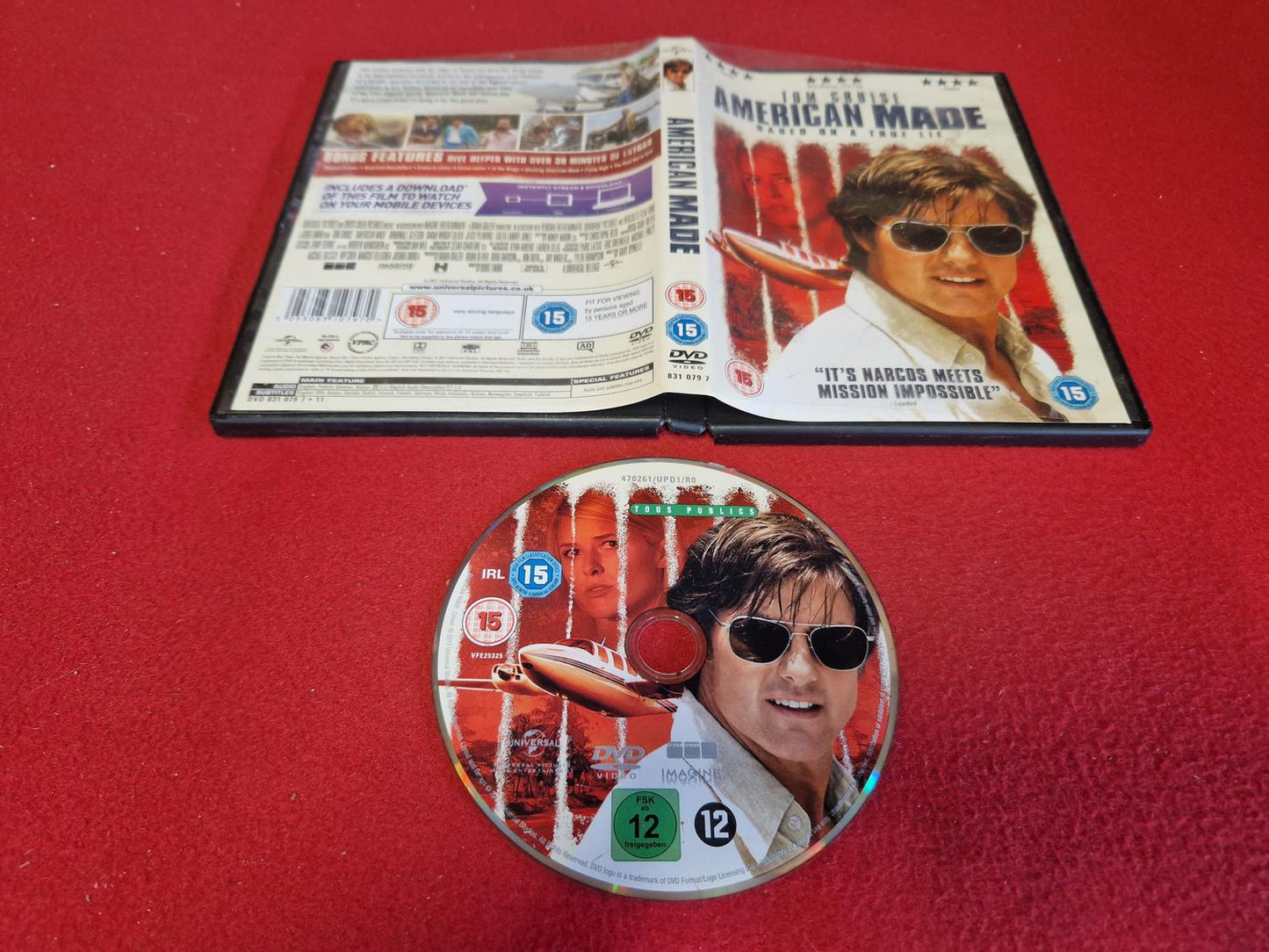 AMERICAN MADE till DVD
