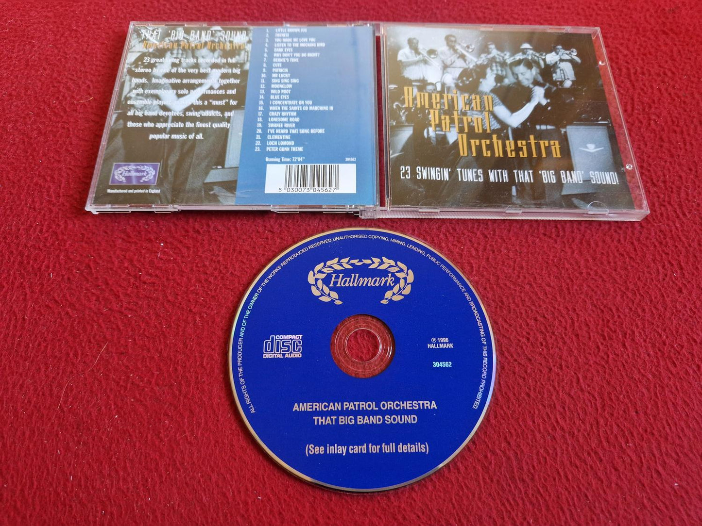 AMERICAN PATROL ORCHESTRA THAT BIG BAND SOUND CD