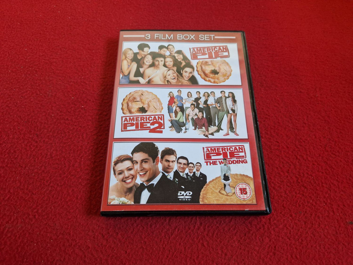AMERICAN PIE / AMERICAN PIE 2 / AMERICAN PIE THE WEDDING BOX DVD