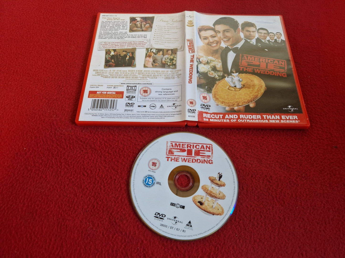 AMERICAN PIE THE WEDDING DVD