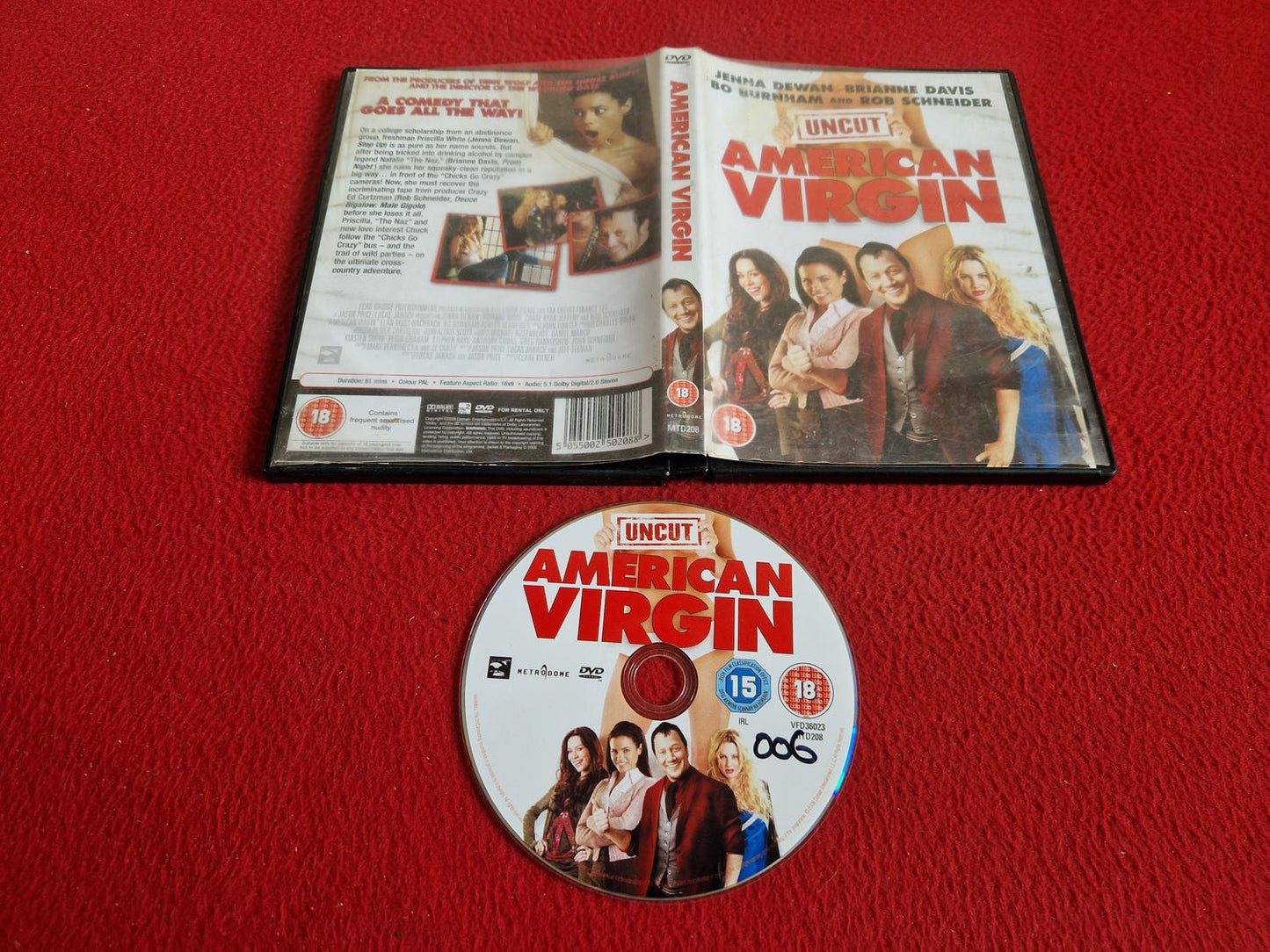 AMERICAN VIRGIN DVD