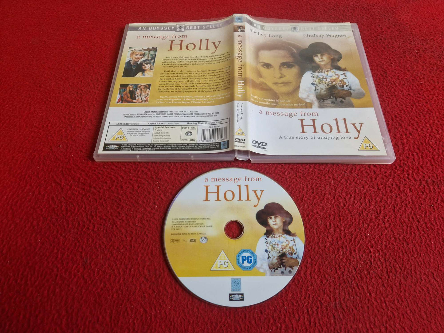 A MESSAGE FROM HOLLY DVD