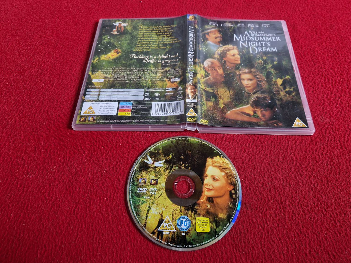 A MIDSUMMER NIGHT'S DREAM DVD