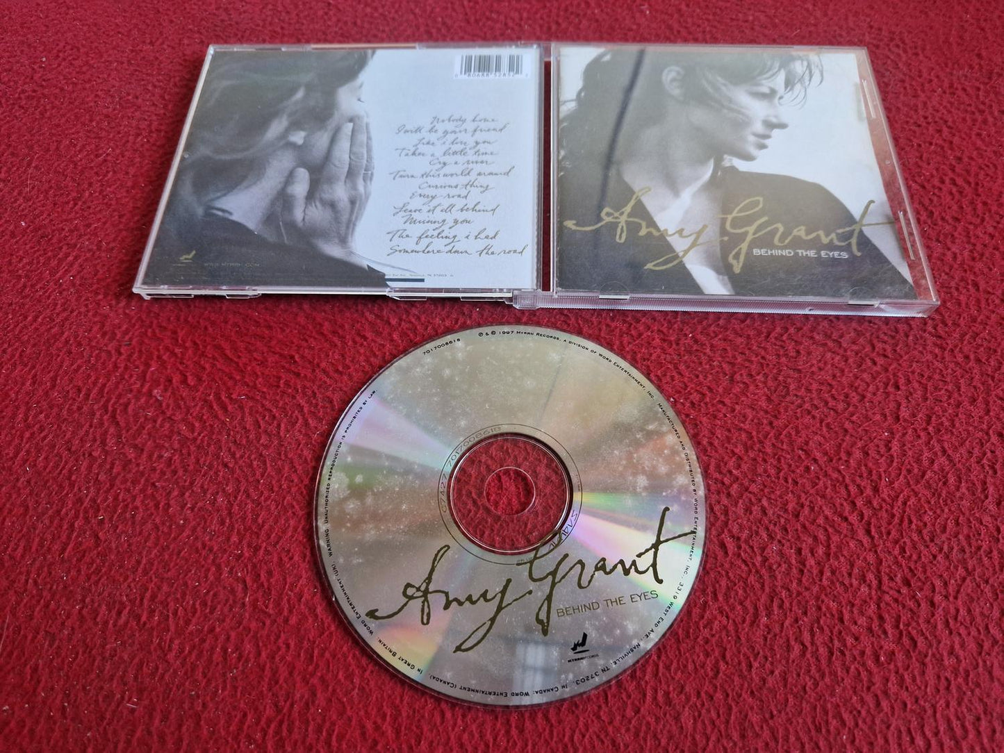 AMY GRANT BEHIND THE EYES CD
