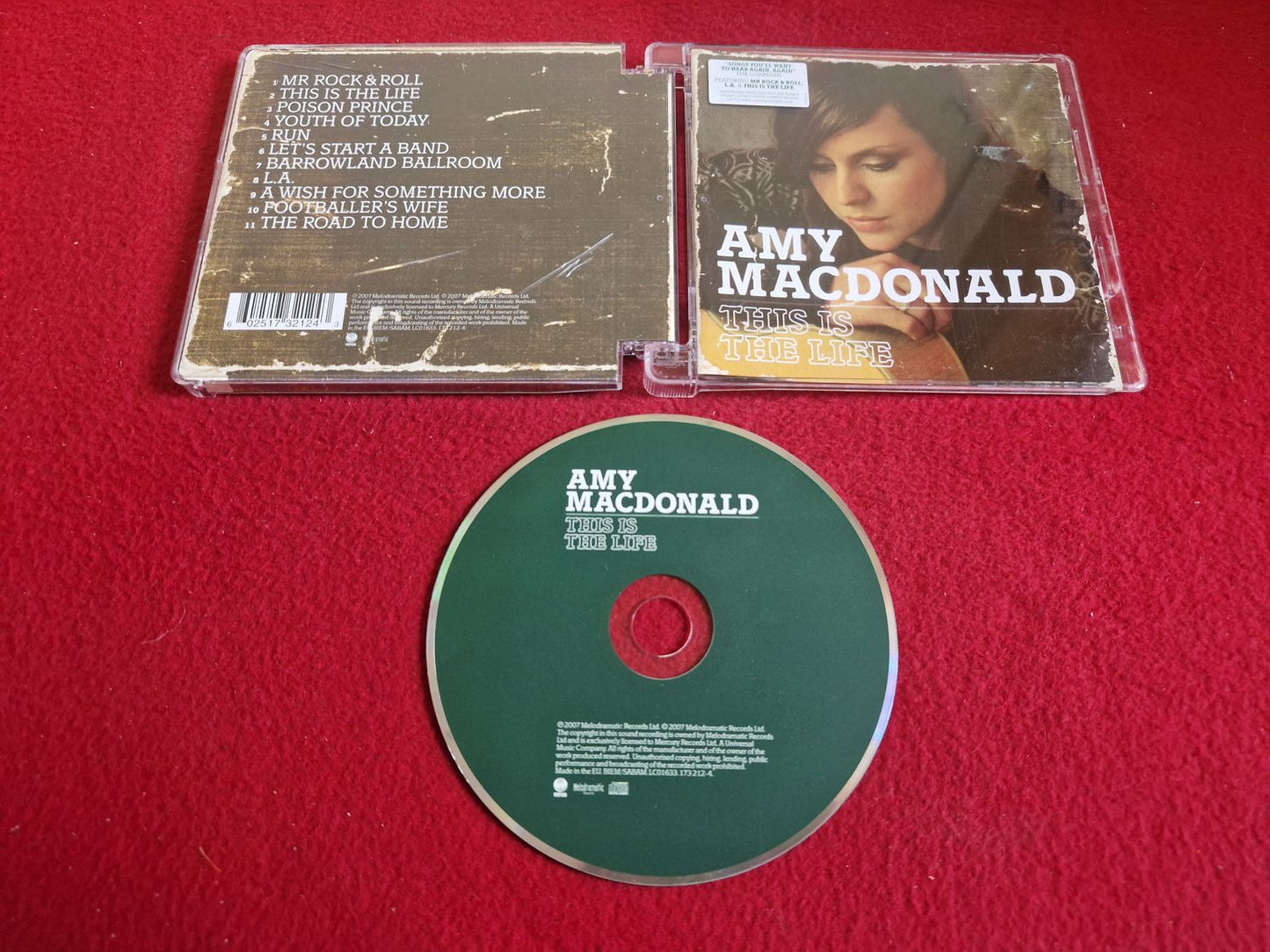 AMY MCDONALD THIS IS THE LIFE till CD