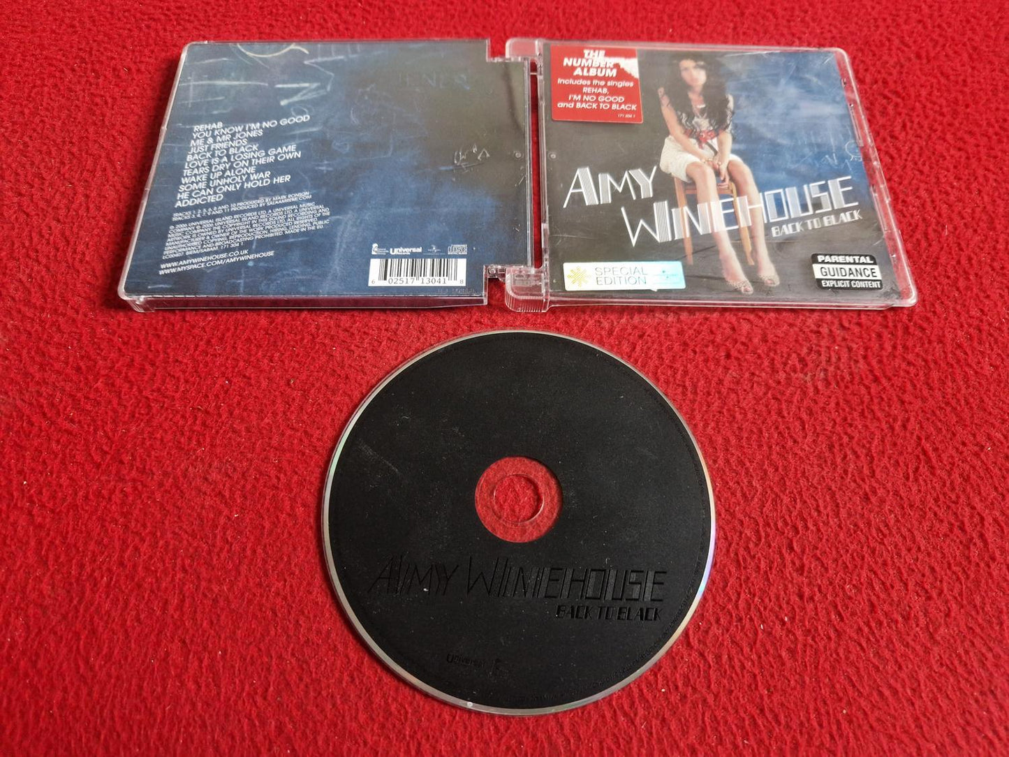 AMY WINEHOUSE BACK TO BLACK CD