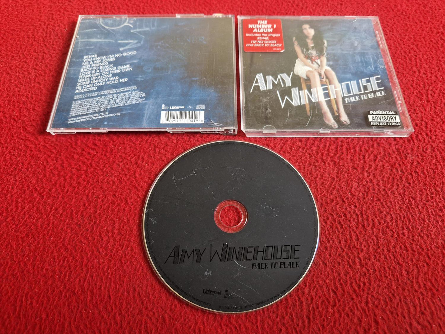 AMY WINEHOUSE BACK TO BLACK CD