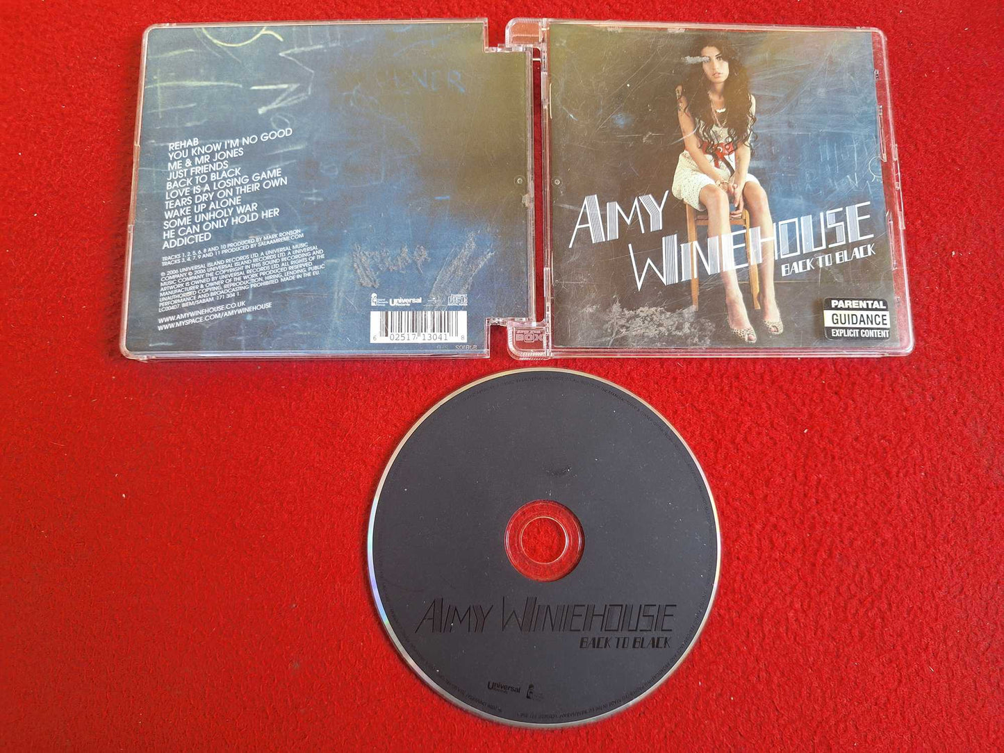 AMY WINEHOUSE BACK TO BLACK CD