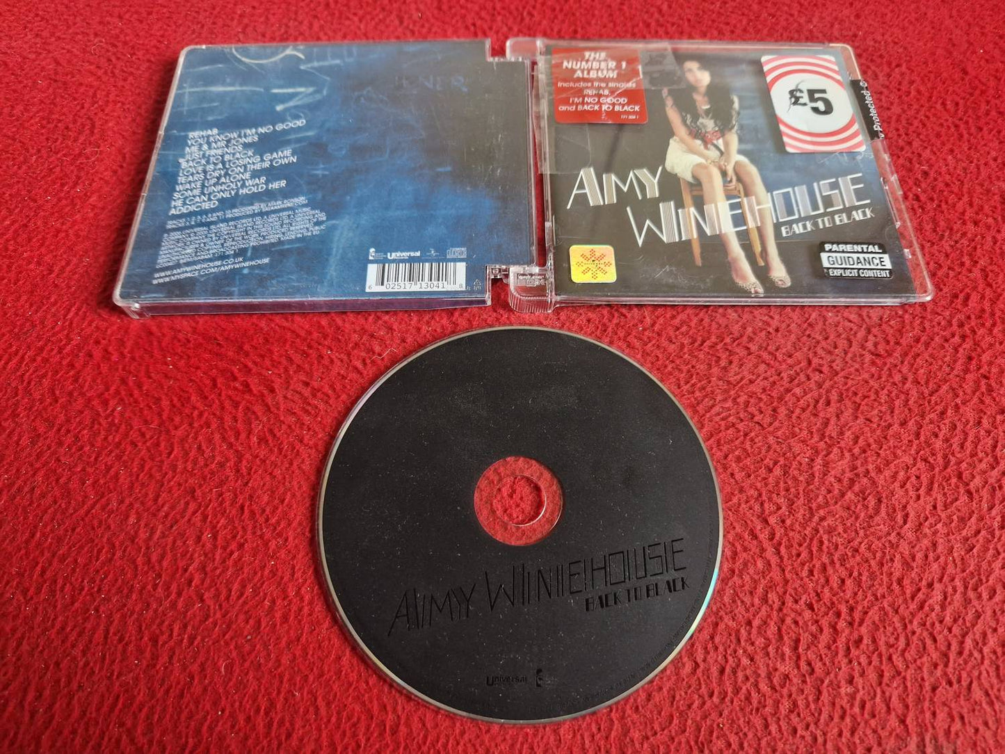 AMY WINEHOUSE BACK TO BLACK CD