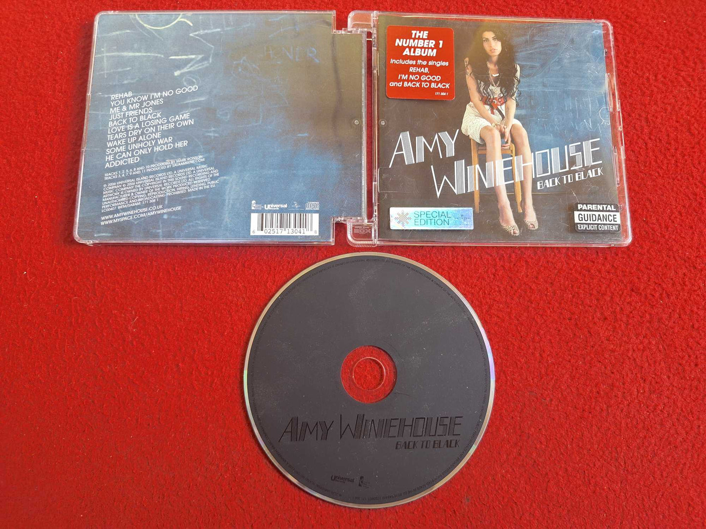 AMY WINHOUSE BACK TO BLACK CD