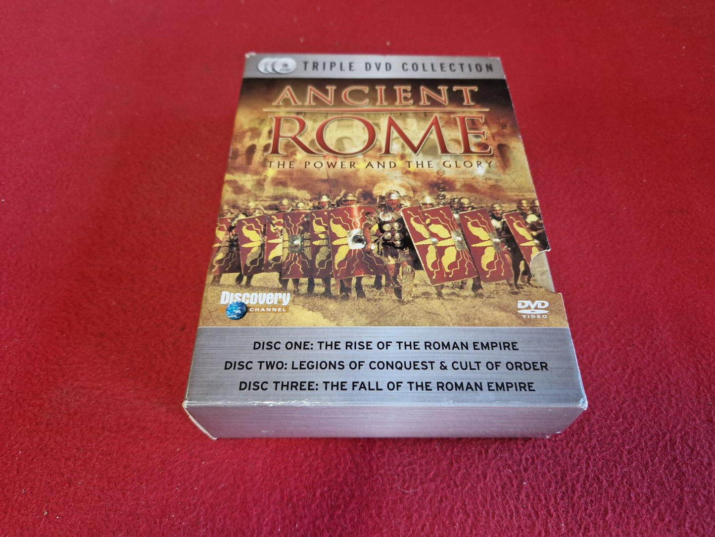 ANCIENT ROME THE POWER AND THE GLORY BOX till DVD